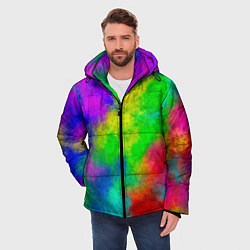 Куртка зимняя мужская Multicolored, цвет: 3D-черный — фото 2