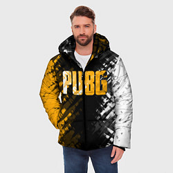 Куртка зимняя мужская PUBG, цвет: 3D-светло-серый — фото 2