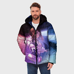 Куртка зимняя мужская Урарака, Очако, цвет: 3D-светло-серый — фото 2