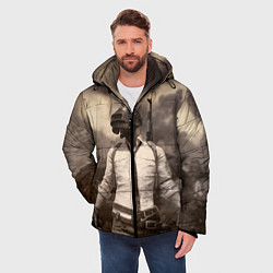 Куртка зимняя мужская PUBG, цвет: 3D-красный — фото 2