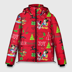 Мужская зимняя куртка Mickey & Minnie pattern