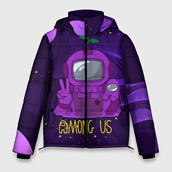 Куртка зимняя мужская Among Us x Fortnite, цвет: 3D-черный