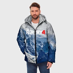 Куртка зимняя мужская FARCRY 4 S, цвет: 3D-светло-серый — фото 2