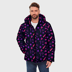 Куртка зимняя мужская 2020 год, цвет: 3D-красный — фото 2