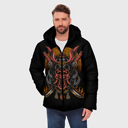Куртка зимняя мужская Samurai, цвет: 3D-черный — фото 2
