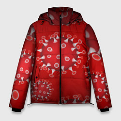 Куртка зимняя мужская Вирусяка, цвет: 3D-черный