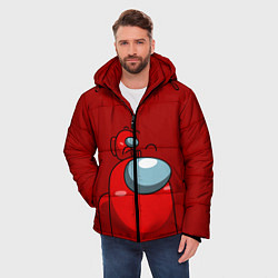 Куртка зимняя мужская МИМИ АМОНГ АС, цвет: 3D-красный — фото 2
