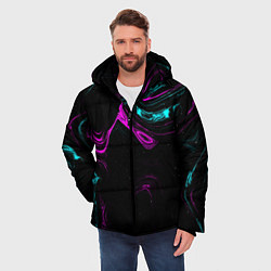 Куртка зимняя мужская Glitch, цвет: 3D-черный — фото 2