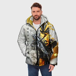 Куртка зимняя мужская DESTINY, WARLOCK, цвет: 3D-черный — фото 2