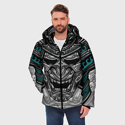 Куртка зимняя мужская Cyber Samurai, цвет: 3D-светло-серый — фото 2