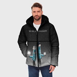 Куртка зимняя мужская Импульс Мира, цвет: 3D-черный — фото 2
