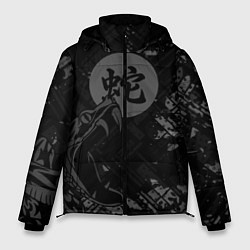 Куртка зимняя мужская Кобра, цвет: 3D-черный