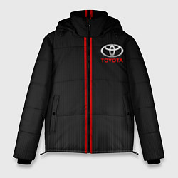 Куртка зимняя мужская TOYOTA PASSION FOR LIFE, цвет: 3D-черный