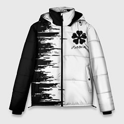 Куртка зимняя мужская Чёрный клевер,, цвет: 3D-черный