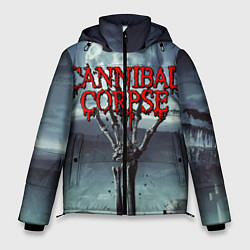 Куртка зимняя мужская CANNIBAL CORPSE, цвет: 3D-черный