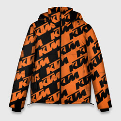 Куртка зимняя мужская KTM КТМ Z, цвет: 3D-красный
