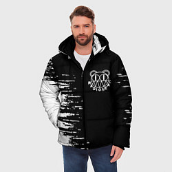 Куртка зимняя мужская Radiohead, цвет: 3D-черный — фото 2