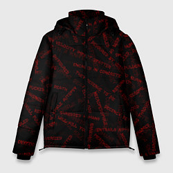 Куртка зимняя мужская Cannibal Corpse Songs Труп Каннибала Песни Z, цвет: 3D-черный
