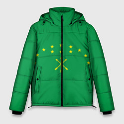 Куртка зимняя мужская Адыгея, цвет: 3D-черный