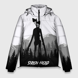 Куртка зимняя мужская SIREN HEAD DARK FOREST, цвет: 3D-черный