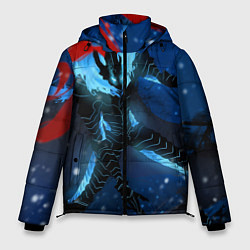 Куртка зимняя мужская Поднятие уровня Аниме, цвет: 3D-черный