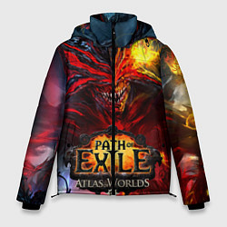 Куртка зимняя мужская Path of Exile, цвет: 3D-черный