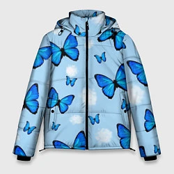 Мужская зимняя куртка Бабочки Моргенштерна