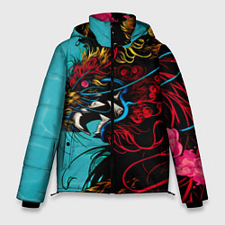 Куртка зимняя мужская Дракон Dragon, цвет: 3D-светло-серый