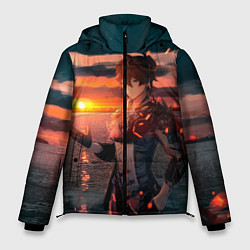Куртка зимняя мужская Tartaglia art, цвет: 3D-красный