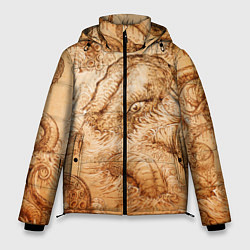Куртка зимняя мужская Кракен, цвет: 3D-черный