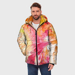 Куртка зимняя мужская Яркая Bright colors Z, цвет: 3D-черный — фото 2