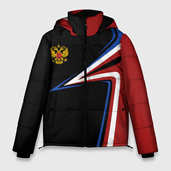 Куртка зимняя мужская РОССИЯ RUSSIA UNIFORM, цвет: 3D-черный