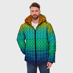 Куртка зимняя мужская POP IT СИМПЛ ДИМПЛ, цвет: 3D-красный — фото 2