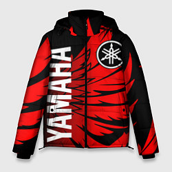 Куртка зимняя мужская YAMAHA ЯМАХА МОТОСПОРТ, цвет: 3D-черный