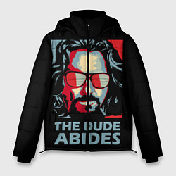 Куртка зимняя мужская The Dude Abides Лебовски, цвет: 3D-красный