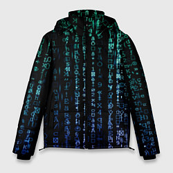 Мужская зимняя куртка Матрица 3D