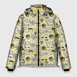 Куртка зимняя мужская Кубок Дэвиса, цвет: 3D-черный