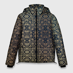 Куртка зимняя мужская ПерсидСкие Узоры, цвет: 3D-красный