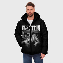 Куртка зимняя мужская Led Zeppelin, цвет: 3D-красный — фото 2