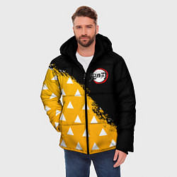 Куртка зимняя мужская КОСТЮМ ЗЕНИЦУ ZENITSU KNY, цвет: 3D-черный — фото 2