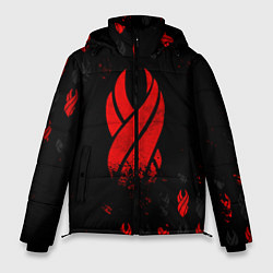 Куртка зимняя мужская DEAD SPACE ОБЕЛИСК, цвет: 3D-красный