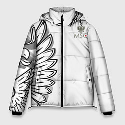 Куртка зимняя мужская Russia MSKSide 3D Logo New 202223, цвет: 3D-черный