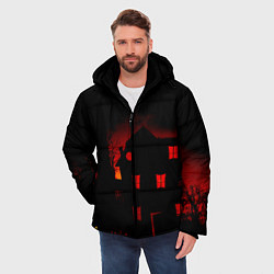 Куртка зимняя мужская Дом Монстр, цвет: 3D-черный — фото 2