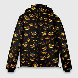 Куртка зимняя мужская Ночные монстры, цвет: 3D-черный