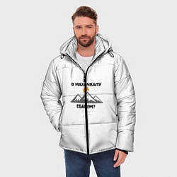 Куртка зимняя мужская Цитаты Мурада, цвет: 3D-черный — фото 2