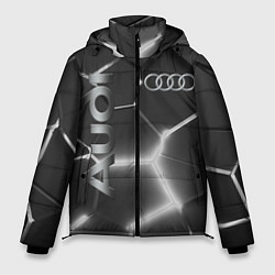 Мужская зимняя куртка AUDI GREY 3D ПЛИТЫ