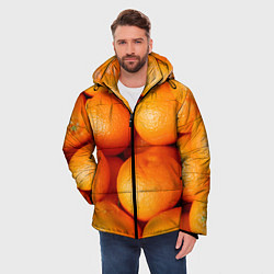 Куртка зимняя мужская Мандаринчик чик, цвет: 3D-черный — фото 2