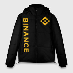 Мужская зимняя куртка БИНАНС ЛОГО КАРБОН BINANCE LOGO