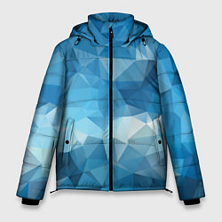 Куртка зимняя мужская Цифровое небо, цвет: 3D-черный