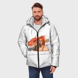 Куртка зимняя мужская Lockdown - Лилу Даллас, цвет: 3D-черный — фото 2